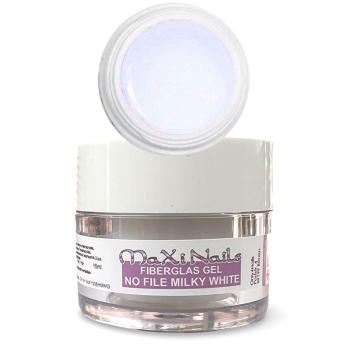 Fiberglas Gel No File Milky White 15ml